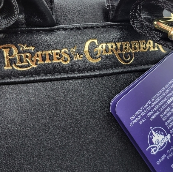 New Loungefly Pirates Of Caribbean Backpack & Ears main image 6